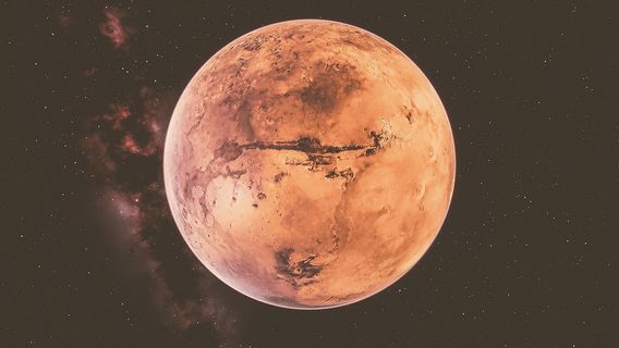 研究者は火星の氷の水の流れの地図を見つける