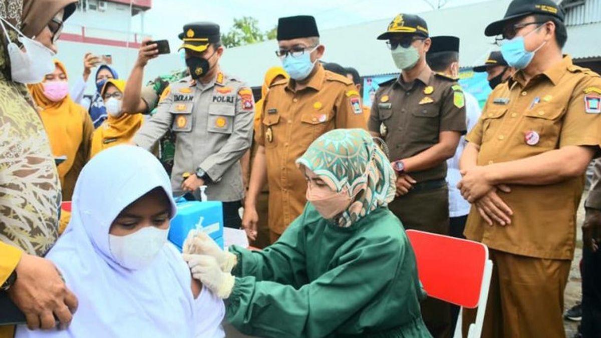 Début De La Vaccination Des Enfants De 6 à 11 Ans, Maire De Padang : Je Vous Remercie