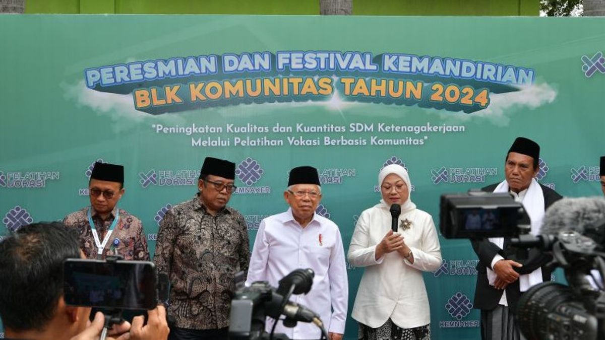 Ma'ruf Amin Rejects Letter Rights Directed To Jokowi's Impeachment