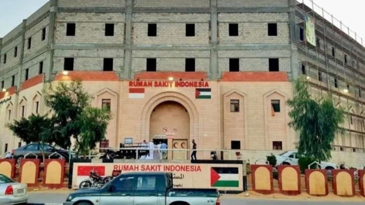 加沙的一家医院是以色列周五袭击的目标,外交部确保印度尼西亚公民在印度尼西亚医院的安全