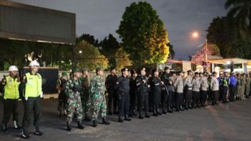 Joint Patrol Officers To Sahur Prevent Brawl Action In Bogor