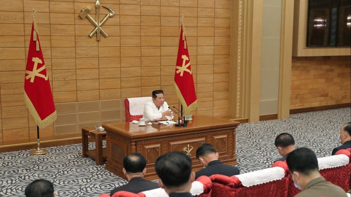 Pemimpin Korea Utara Kim Jong-un Desak Pejabat Tegas Perangi Tindakan  Tidak Revolusioner