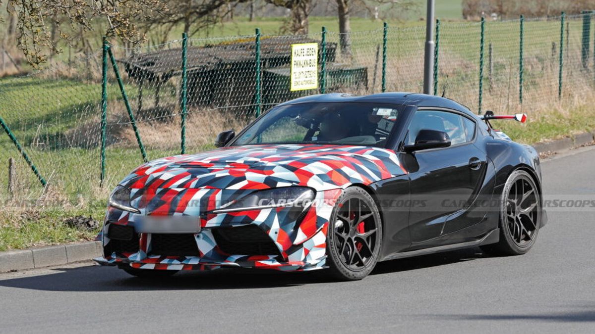 Toyota Supra GRMN Caught On Camera During Trial At Nurburgring, This Is Different From Standards