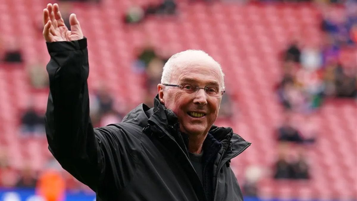 Sven Goran Eriksson Makes First Appearance After Cancer Diagnosis