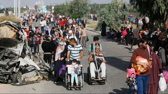 UNRWA Sebut Sekitar 50 Ribu Orang Meninggalkan Rafah dalam 48 Jam Terakhir