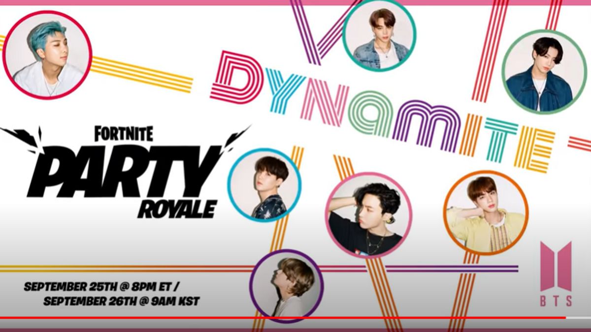 ستظهر BTS في حدث Party Royale Fortnite