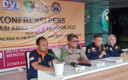 Tim DVI Polri Identifikasi Korban Tertimbun Longsor Akibat Gempa Cianjur