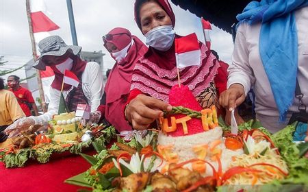 Filosofi dan Cara Menghias Tumpeng yang Bagus dan Menarik