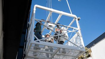 Deux astronautes de la NASA testent l’ascenseur de l’avions SpaceX pour la mission Artemis