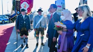 Presiden Jokowi dan Ibu Negara Tiba di Jerman