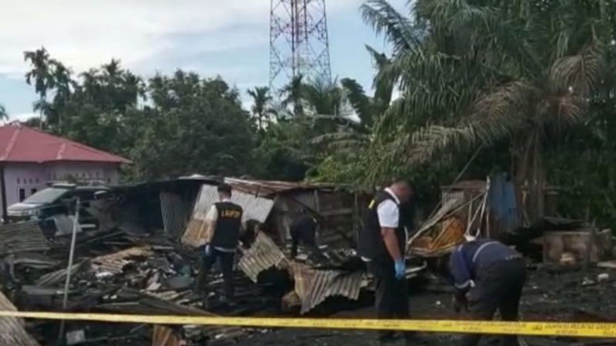 Riau Police Investigate Fire Caused Brothers And Sisters Trapped In Room And Burned To Death