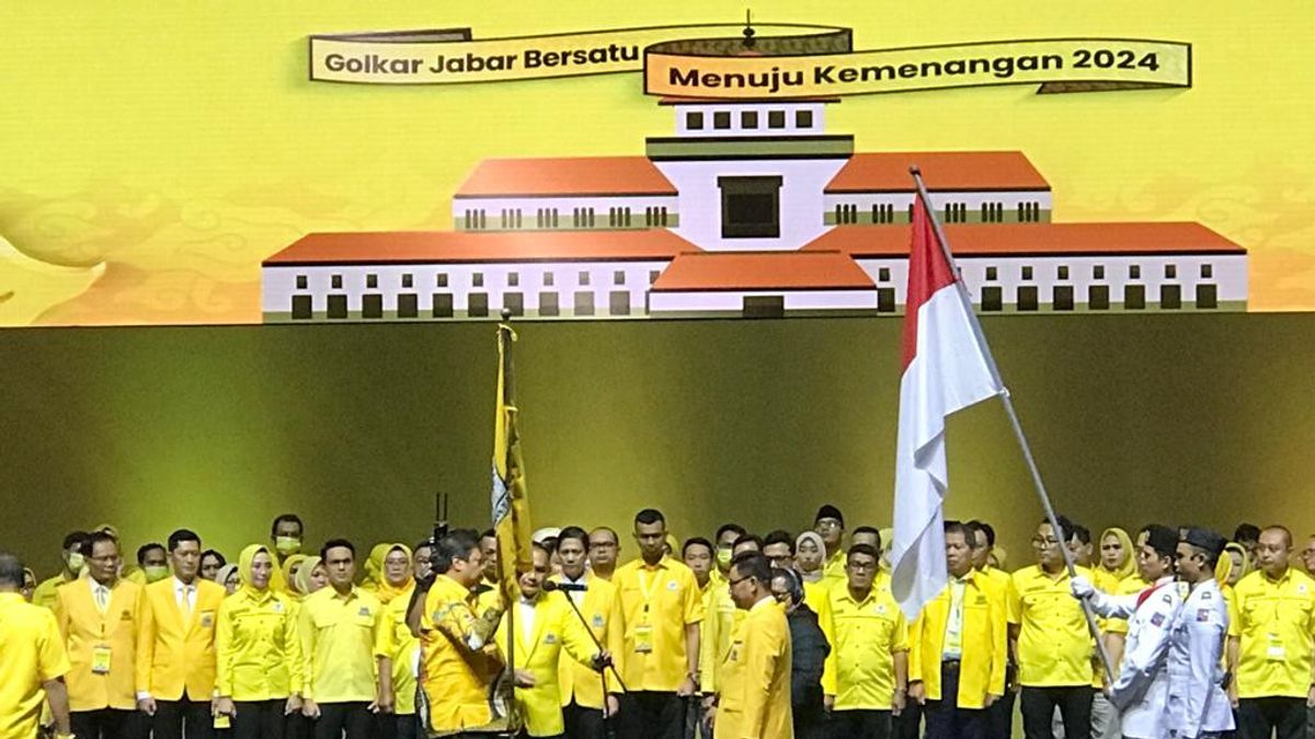 DPD Golkar Jabar：与其他Capres相比，Airlangga Hartarto的缺乏是什么？