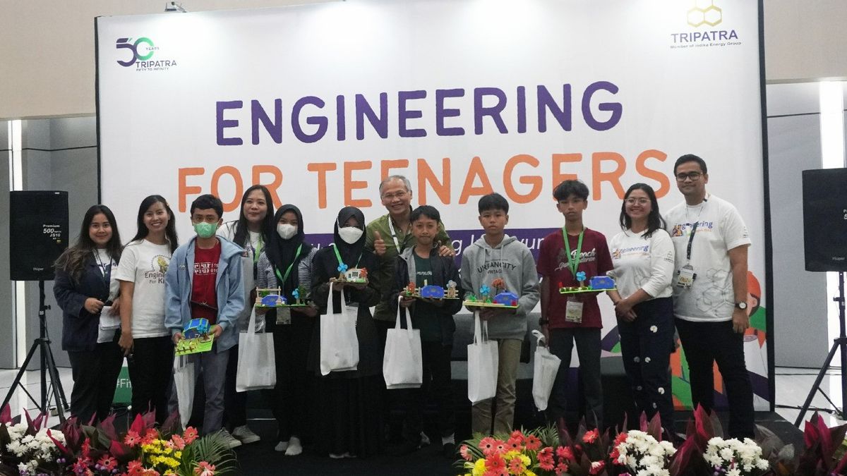 TRIPATRA Supports Increased Interest In The Profession Of Renewable Industry And Energy Through Engineering For Teenagers