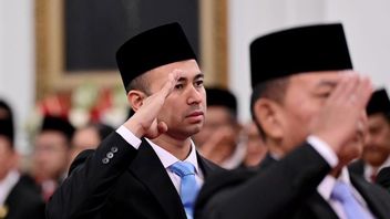 ronyme : 100 jours d'envoyé spécial du président Prabowo, Raffi Ahmad, critique des internautes