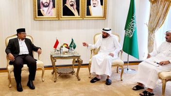 Menag Yaqut Bertemu Menteri Saudi Bahas Kesiapan Peyelenggaraan Haji
