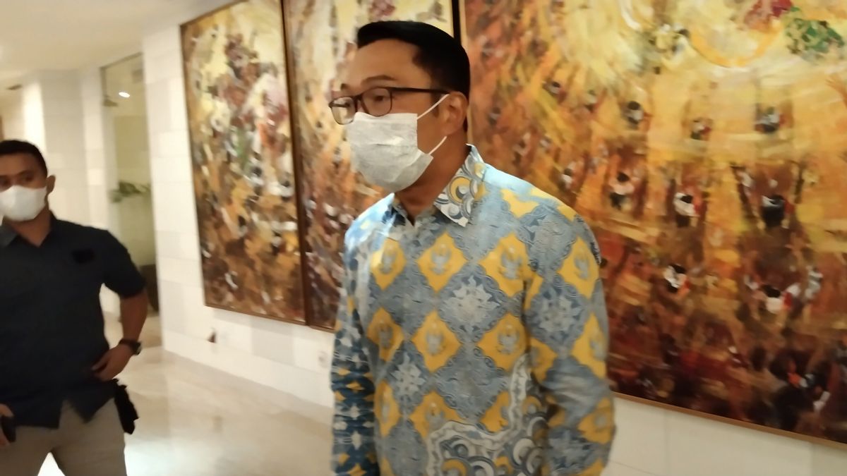 Asked About The 2024 Presidential Election, Ridwan Kamil Waits For Fate: Bismillah If The Door Opens From PAN