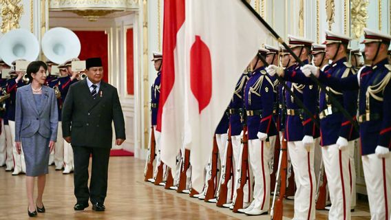 PM Jepang Sanae Takaichi Sambut Kedatangan Presiden Prabowo Subianto di Istana Akasaka