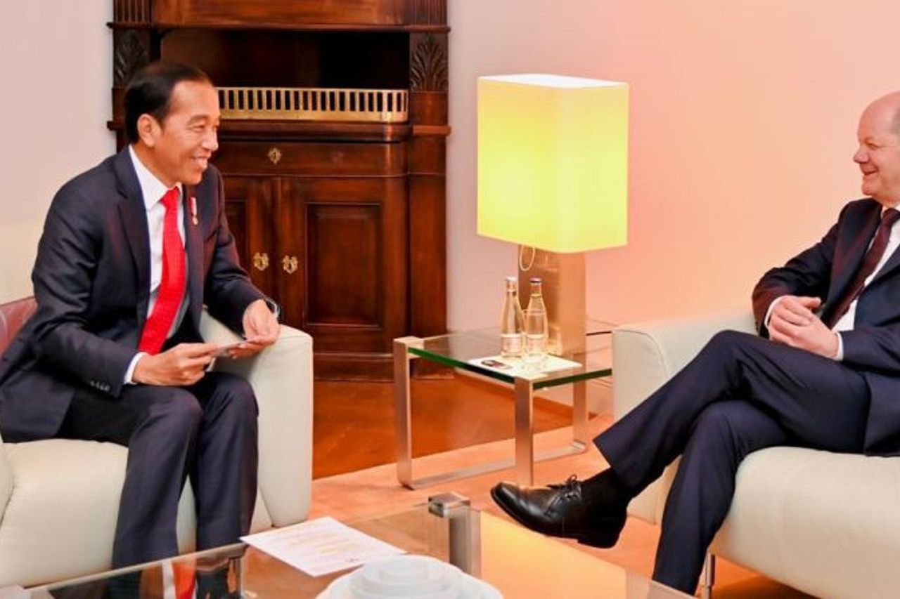 ドイツのジョコウィ首相との会談、経済関係における平等の重要性を強調