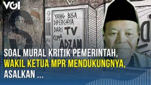 VIDEO: Ramai Mural Kritik Pemerintah, Wakil Ketua MPR Hidayat Nur Wahid Buka Suara