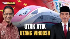 VOI Hari Ini: Tegas! Menkeu Purbaya Tolak Bayar Utang Proyek Kereta Cepat Zaman Jokowi Pakai APBN, Diserahkan ke Danantara