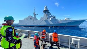 KRI Diponegoro-365 Uji Kemampuan dengan Kapal NATO di Laut Mediterania