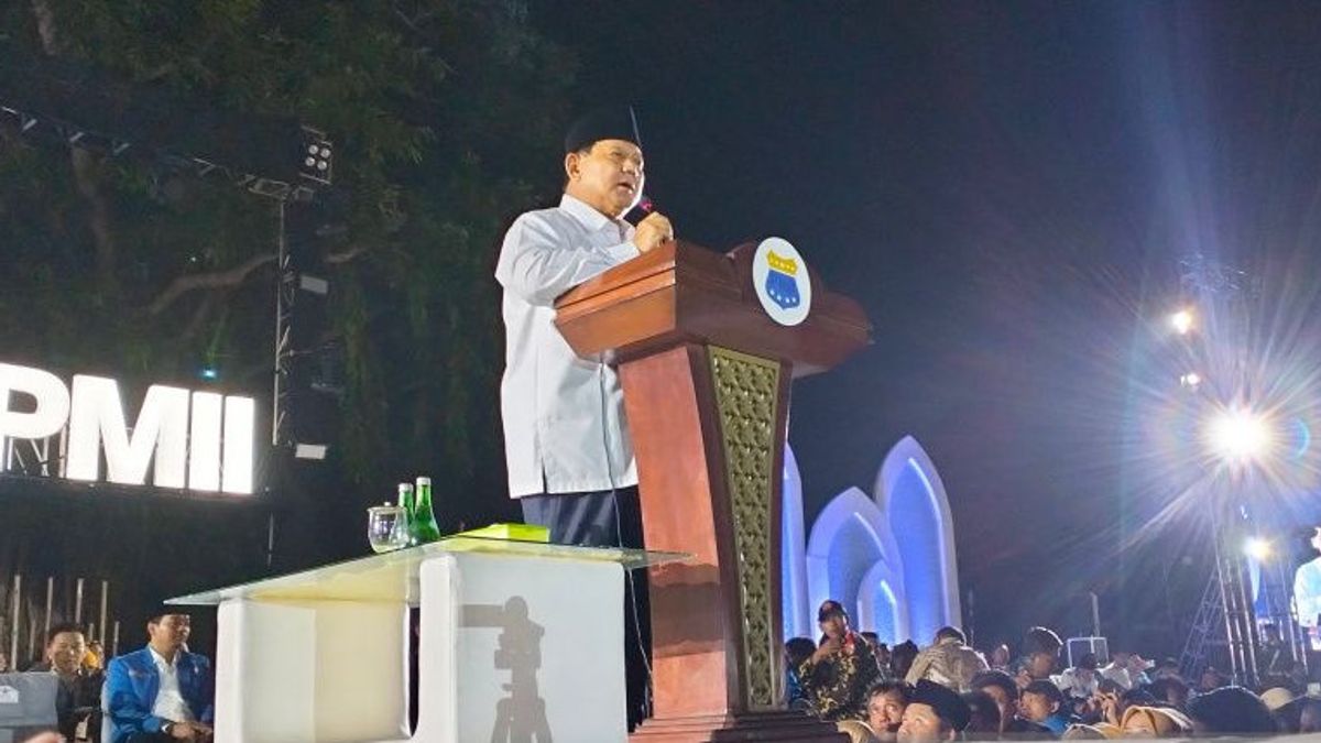 Prabowo Subianto Becomes A Special Guest Of PMII Harlah