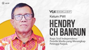 PWI Ketum Hendry Ch Bangun的排他性:总统大选和选举期间记者的中立性无法讨论