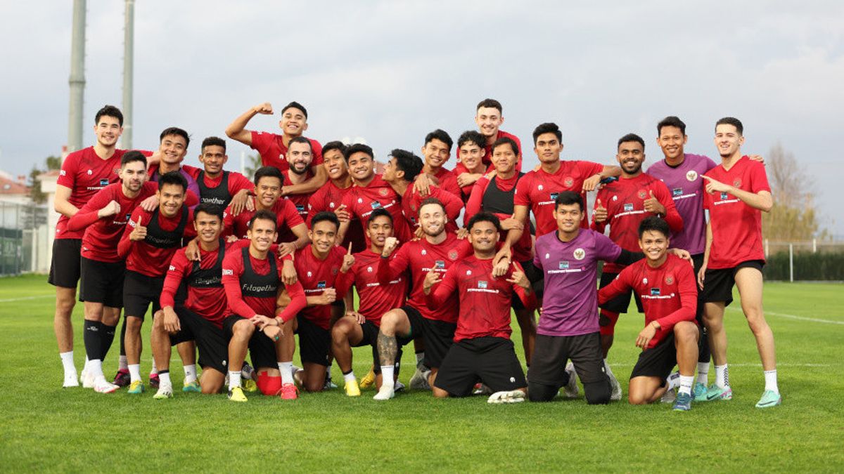 La liste des joueurs de l’équipe nationale indonésienne pour la Coupe d’Asie 2023 n’est pas encore finale, 26 noms inscrits peuvent toujours changer