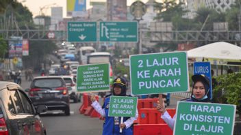 This Week's Long Holiday, Odd Even On The Bogor Peak Route, Takes Effect Wednesday Afternoon