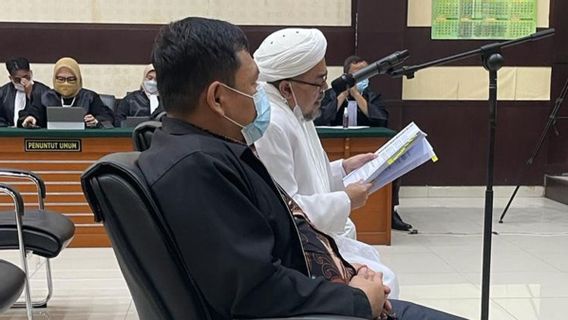 Dituntut 6 Tahun Penjara, Rizieq Shihab: Sadis dan Tidak Bermoral