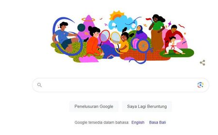 Google Doodle Meriahkan HUT RI ke-78 dengan Representasi Perlombaan dan Semangat Bhinneka Tunggal Ika