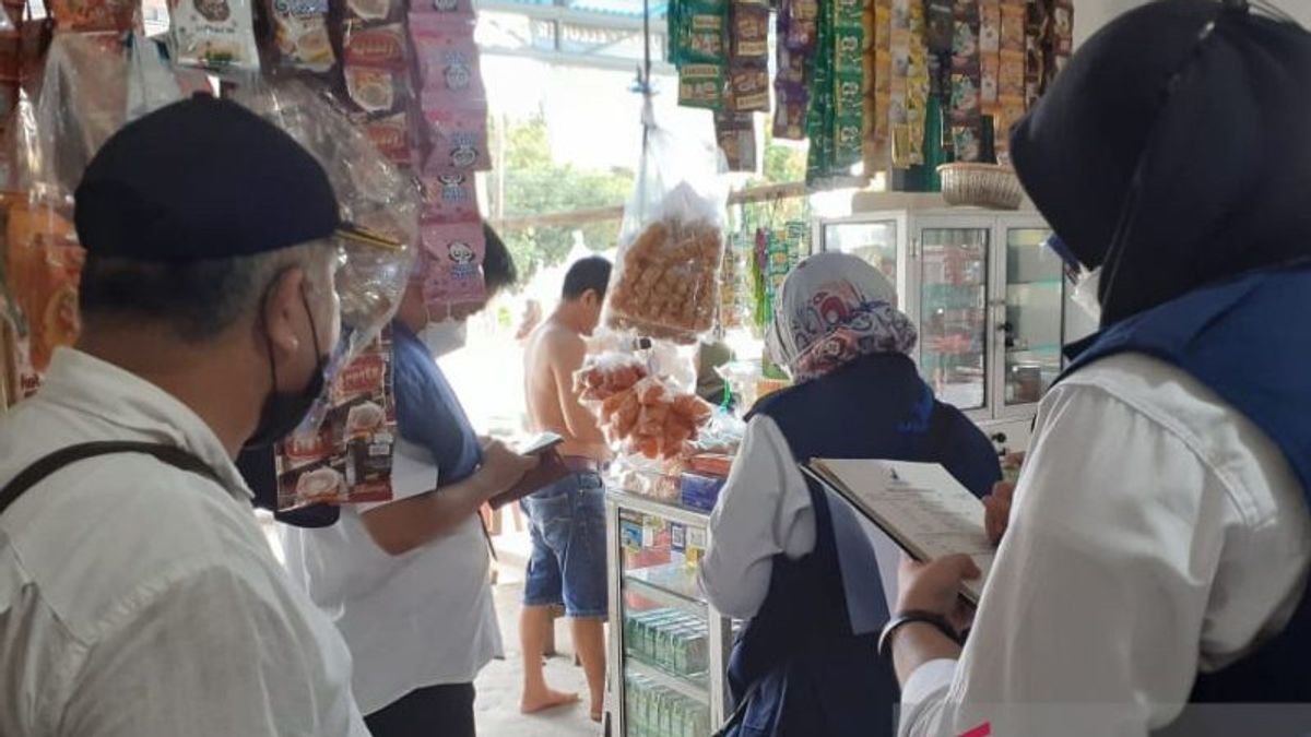 BPOMとDisperindagkop Singkawangが食料品店で市販薬を撤回