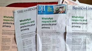 Demi Yakinkan Penggunanya, WhatsApp Iklan Besar-Besaran di Koran  