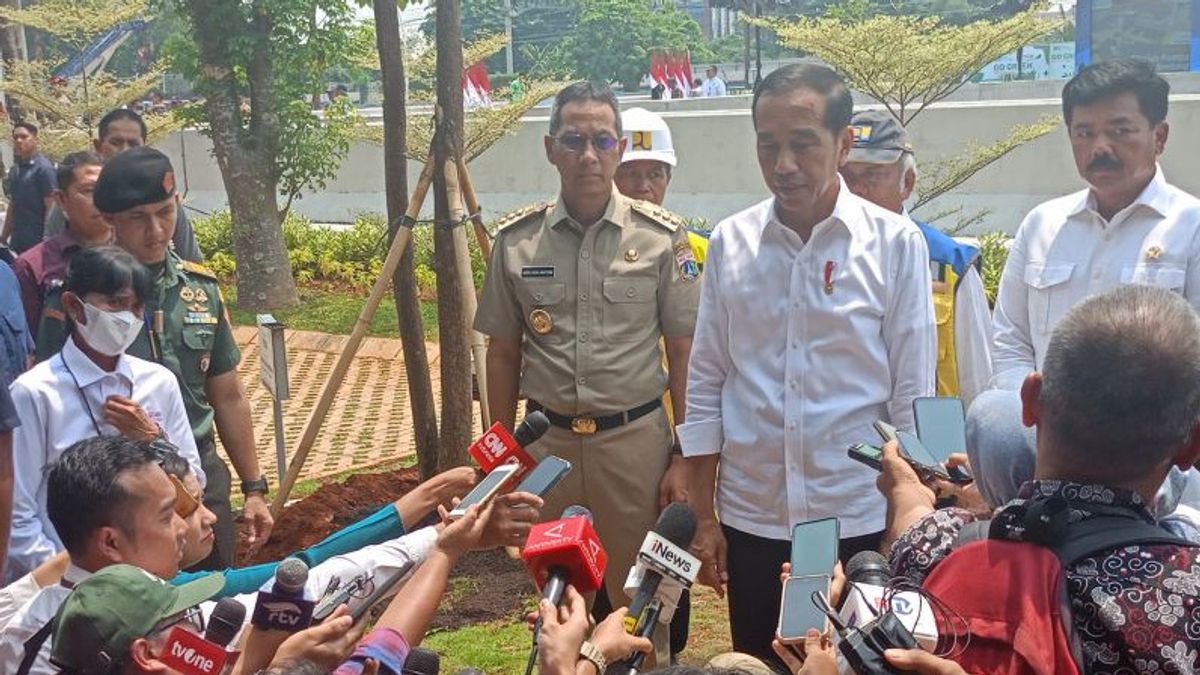 Jokowi: Ancol Pump Flood Reduction In 7 Districts Of North Jakarta