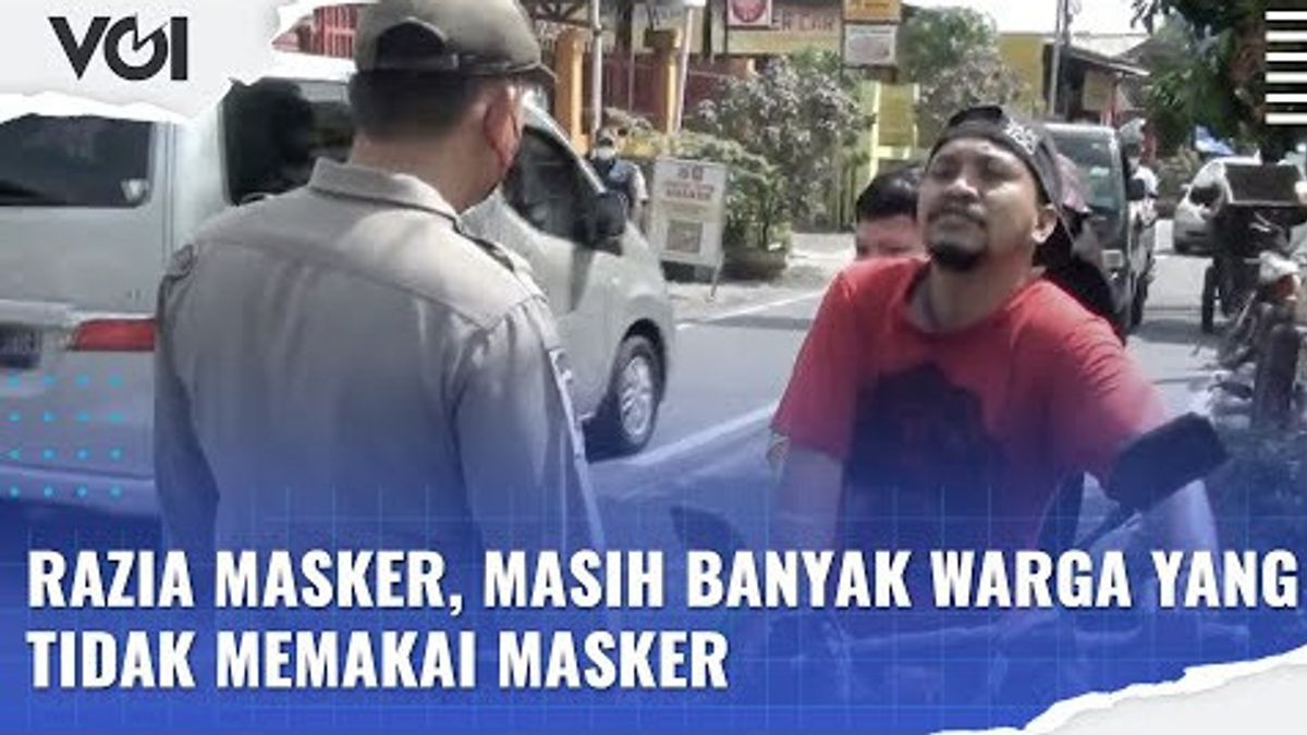 ビデオ:マスク襲撃、マスクを着用しない多くの住民がまだいます