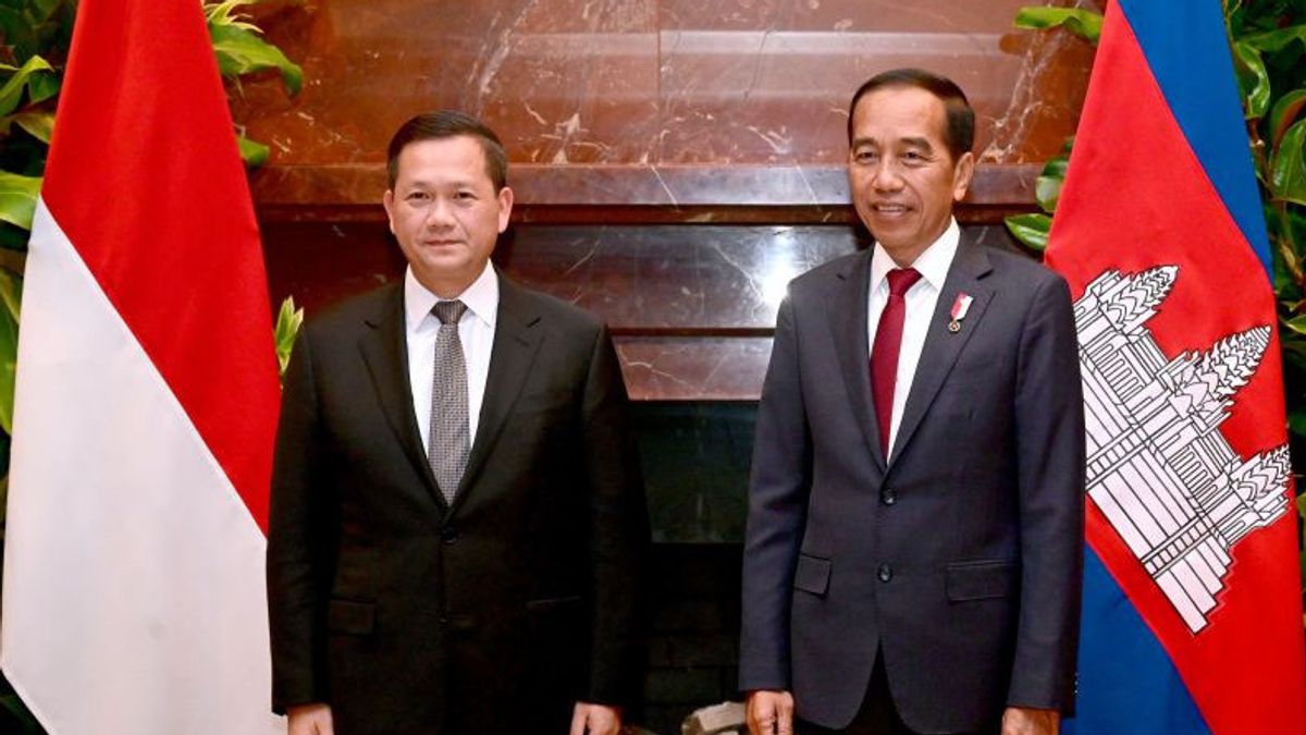 Jokowi Bahas Impor Beras Saat Bertemu PM Kamboja