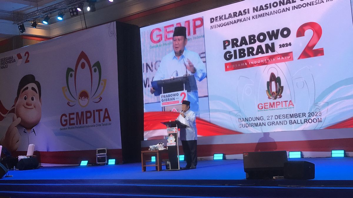 Prabowo: Hanya Orang Buta Hati yang Tidak Mau Akui Keberhasilan Jokowi