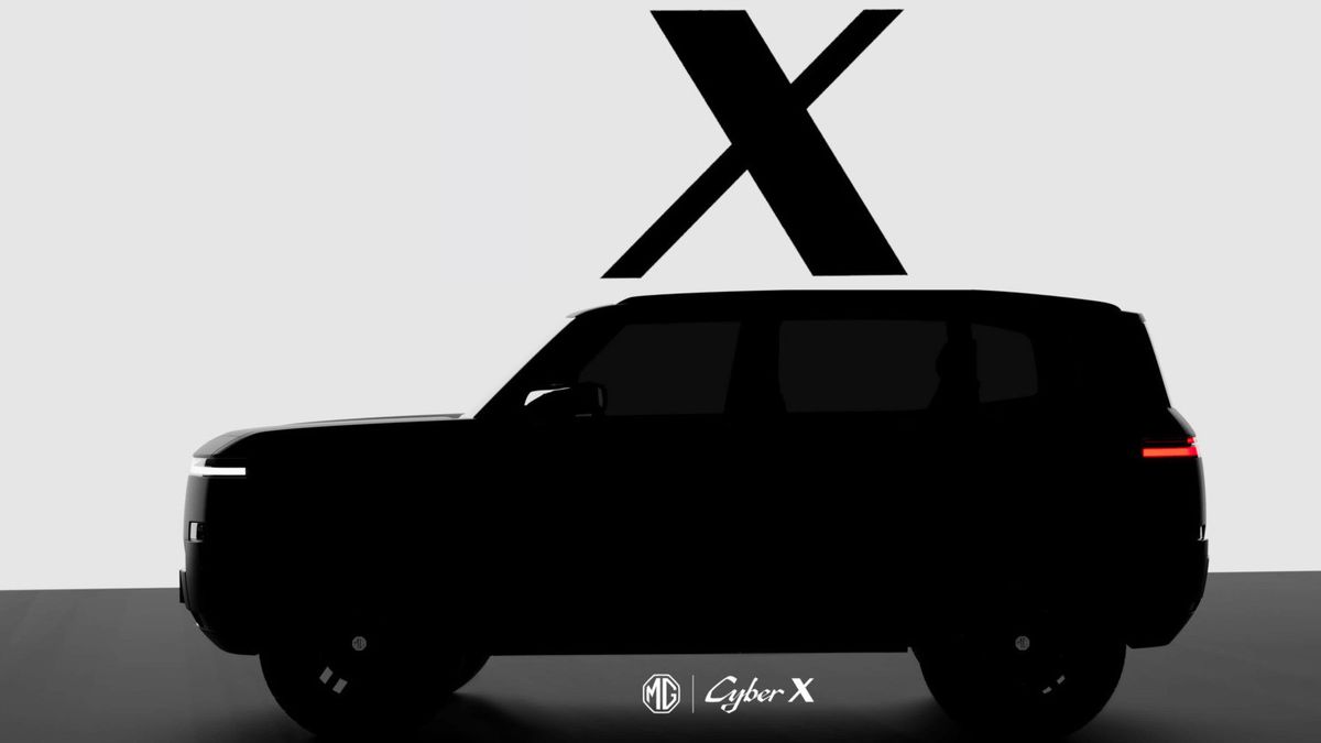 MG Tebar Teaser SUV Gagah Bernama Cyber X, Meluncur di Shanghai Auto Show 2025