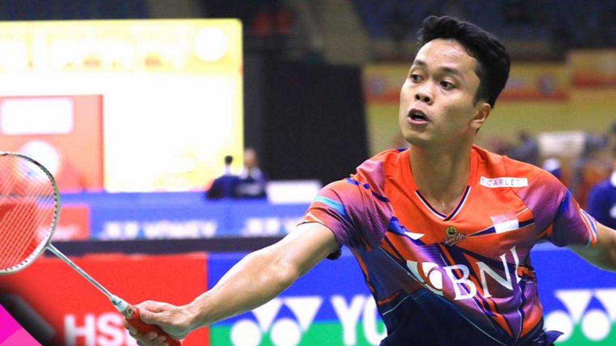 Anthony Ginting Lolos ke Semifinal India Open 2023 karena Bermain Seperti di Kandang Sendiri