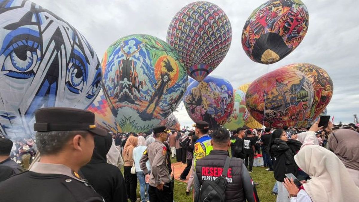 Antusiasme Warga Tinggi, Festival Balon Udara Wonosobo Diawasi Ketat