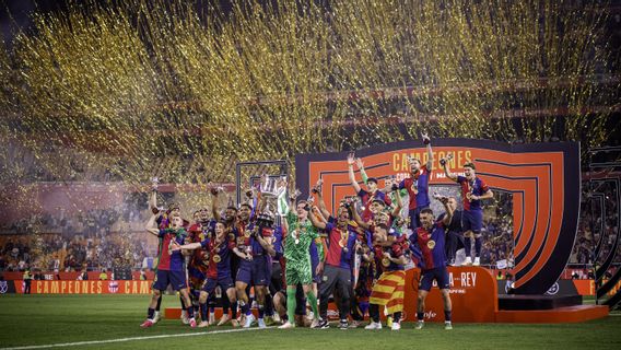Juara Copa del Rey Kalahkan Real Madrid, Barcelona Bidik Treble