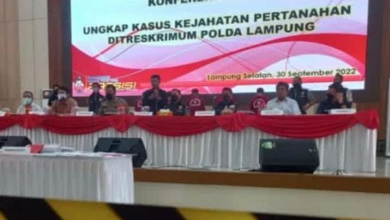 5 Tersangka Pemalsuan Surat Tanah di Lampung Selatan Ditangkap Polisi, Ada Pelaku Pensiunan Polisi hingga Kepala Satpol PP