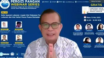 Pakar Gizi: Jangan Salah Pilih Menu Saat Idulfitri, Efeknya ke Penurunan Imun Tubuh 