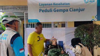 Open Health Command Post, PLN Facilitation Of Examination And Treatment Of Cianjur Residents After The Earthquake