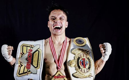 Akhir Manis Randy Pangalila di Dunia MMA dan Kickboxing, Menang Lawan Kkajhe