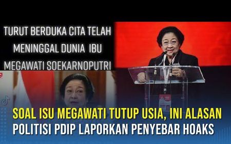 VIDEO: Soal Isu Megawati Tutup Usia, Ini Alasan Politisi PDIP Laporkan Penyebar Hoaks