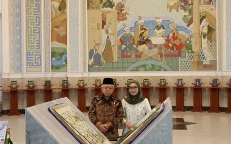 Wapres Menilik Jejak Kejayaan Timur Lenk di Museum Amir Timur Uzbekistan