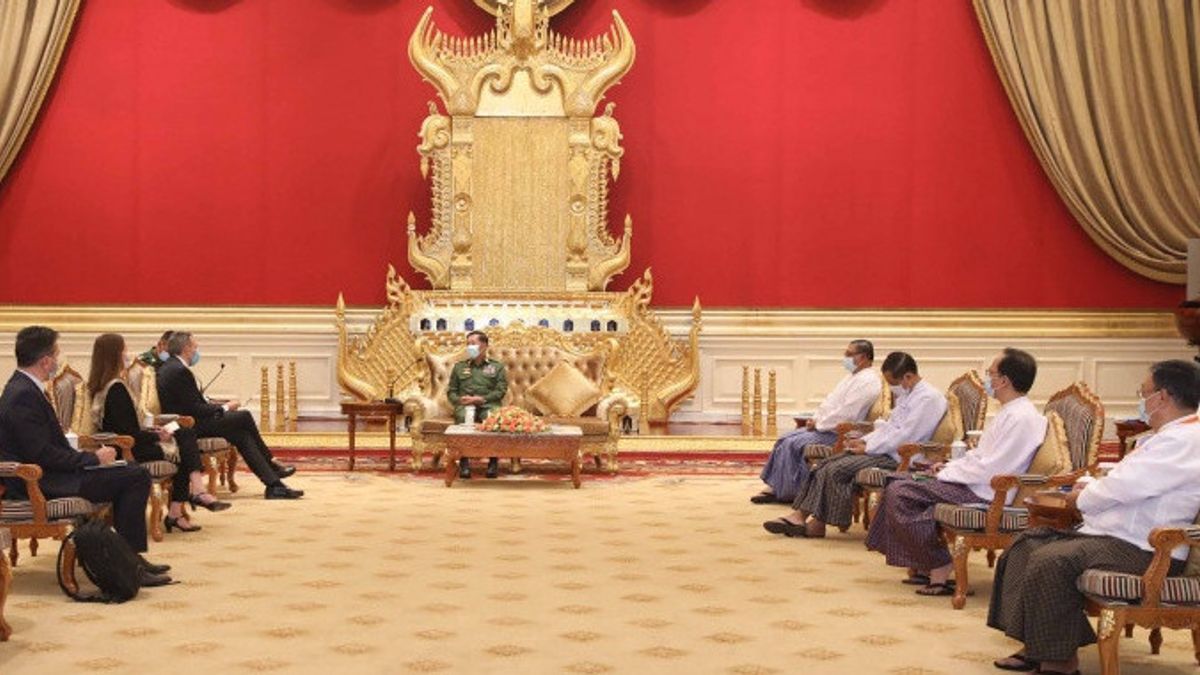 会见缅甸军政权，国际红十字会敦促接触政治犯