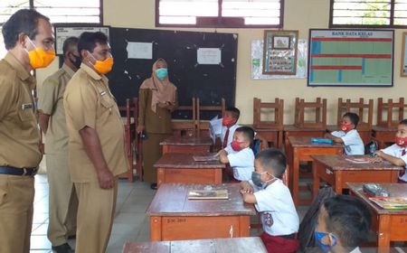 Terapkan Prokes Ketat dan Kurangi Murid 50 Persen, Sekolah di Belitung Mulai Belajar Tatap Muka