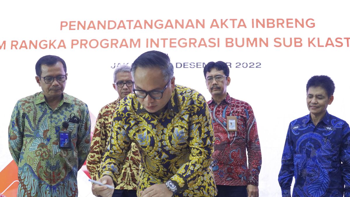 Integration Of SMBR To SIG Becomes A Big Step To Strengthen The Position Of BUMN Sub-Cluster Semen